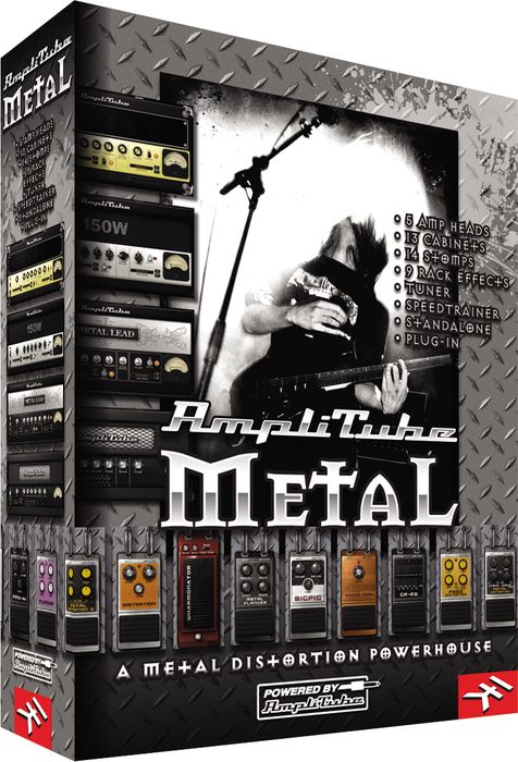 IK Multimedia Amplitube Metal 1.0.3 VST RTAS AU MAC OSX UB