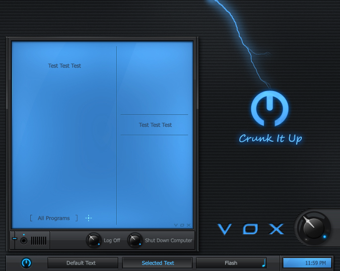 V.O.X Windowblinds Skin V.O.X Windowblinds Skin