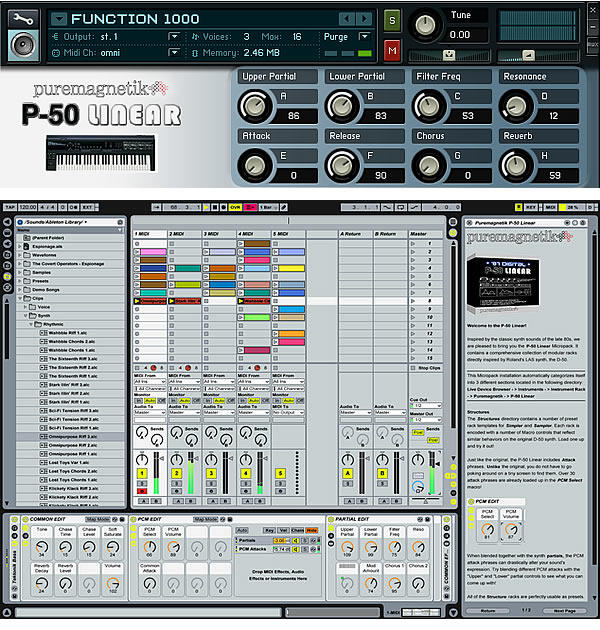 Puremagnetik P-50 Linear for Kontakt 2-NoGRP