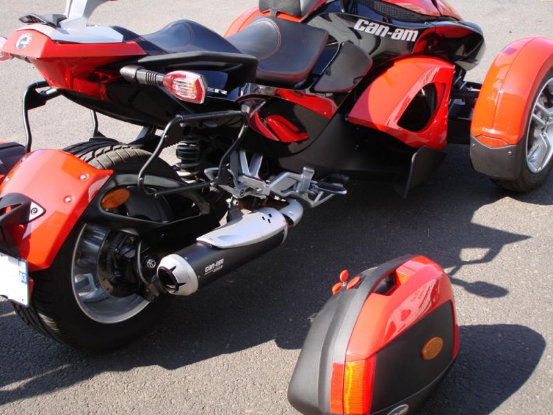 Support valise can am spyder rs clearance
