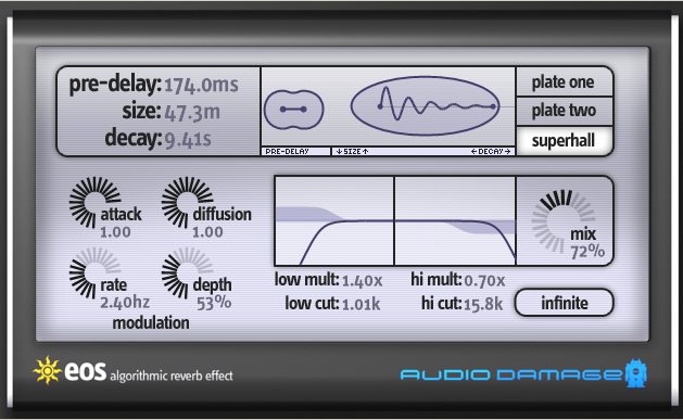 Audio Damage Eos AU VST 1.0.2.0 MAC HAPPY NEW YEAR